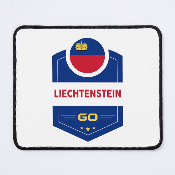 Item preview, LIECHTENSTEIN FLAG SHIELD designed and sold by MarkMotta.