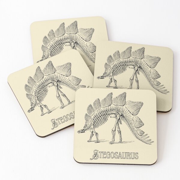 Item preview, Vintage Stegosaurus Dinosaur Skeleton designed and sold by goodguy53.