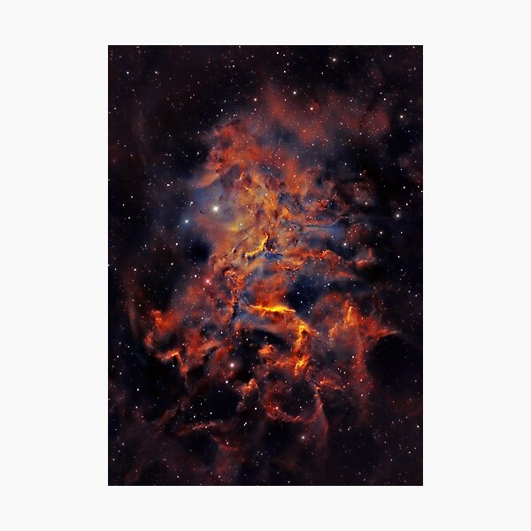Flaming Star Nebula HD (no text only pic) Photographic Print