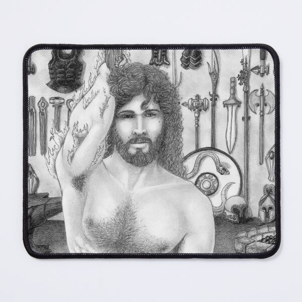 Item preview, The Greek God Hephaestus designed and sold by PtahRaeArt.