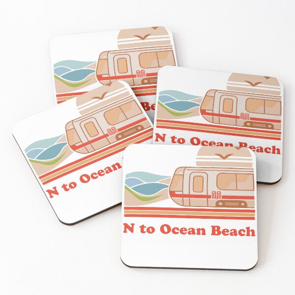 Item preview, N To Ocean Beach designed and sold by Kayle-329.