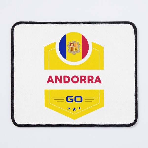 Item preview, ANDORRA FLAG SHIELD designed and sold by MarkMotta.