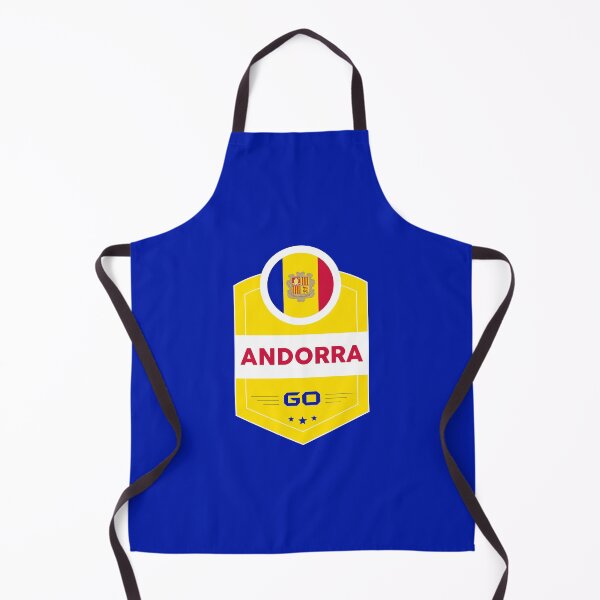 Item preview, ANDORRA FLAG SHIELD designed and sold by MarkMotta.