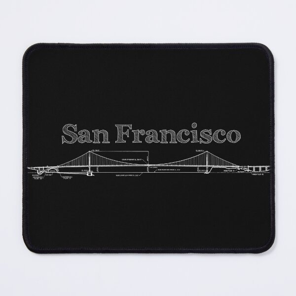 Item preview, The Golden Gate Bridge San Francisco to Marin Drawing WHT designed and sold by VacationCity.