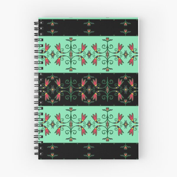 Item preview, Green Anishinaabe Floral designed and sold by KarenDeLeary.