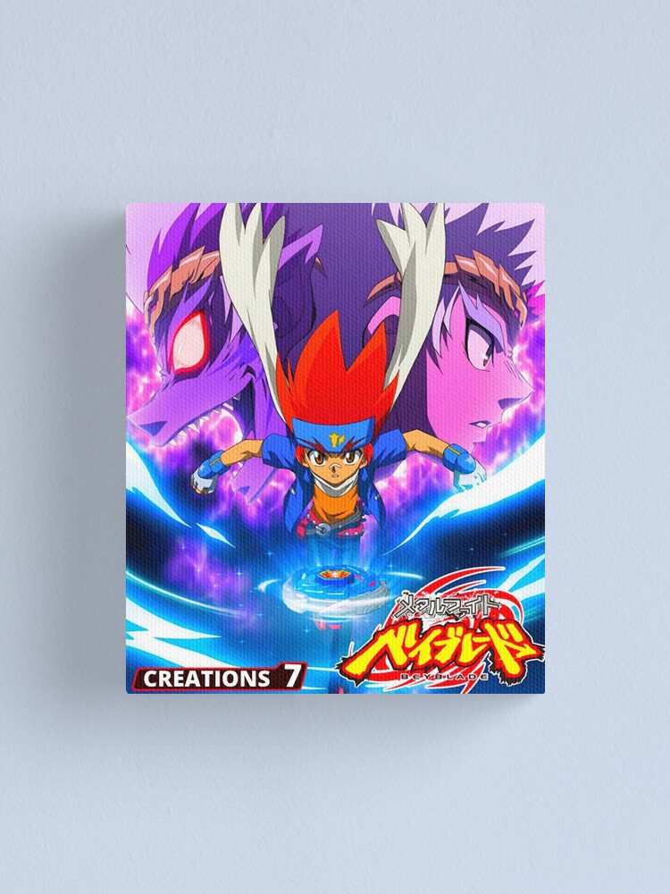 Classic Beyblade Metal Fusion Anime Canvas Art and Wall Art Poster