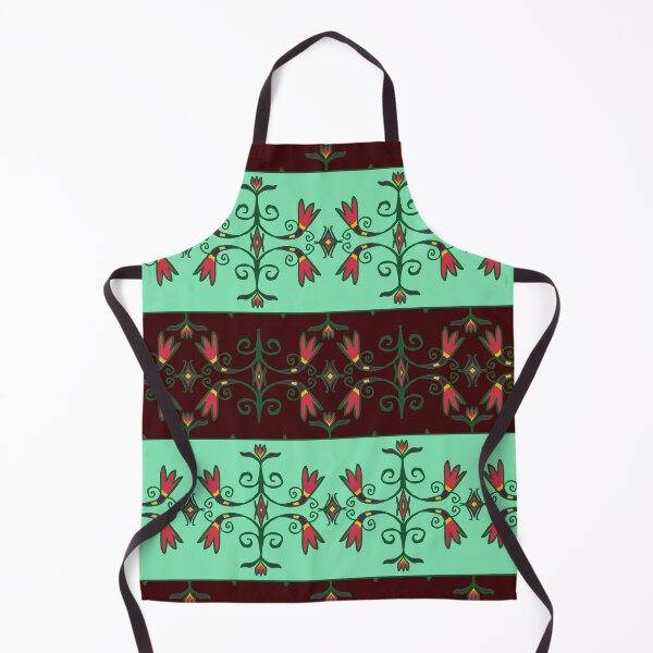 Item preview, Green Anishinaabe Floral designed and sold by KarenDeLeary.