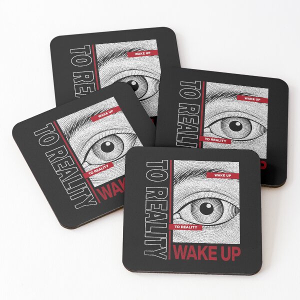 Item preview, Wake up to reality designed and sold by ActiveNerd.