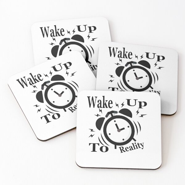 Item preview, Wake Up To Reality Alarm  fanny Alarm  designed and sold by Designer-waw.