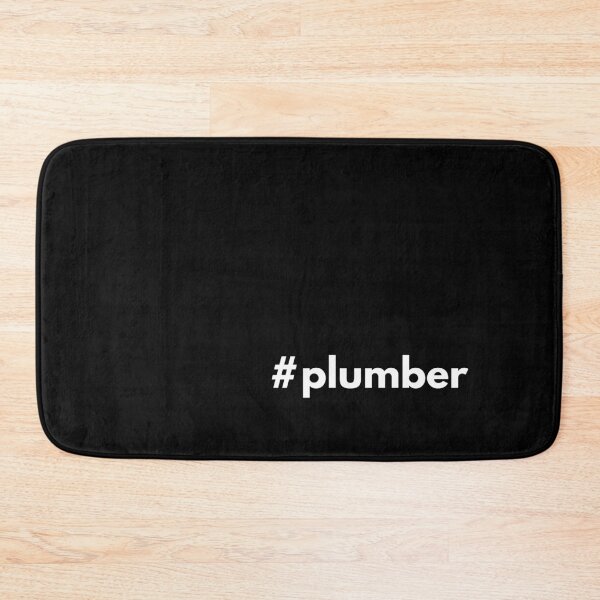 Item preview, Hashtag plumber designed and sold by HashtagZone.