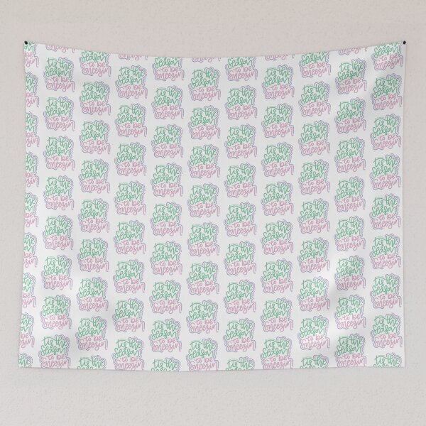 Item preview, Tis The Season To Be Sneezin - Mint / Pink / Purple designed and sold by TswizzleEG.
