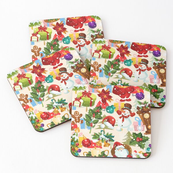 Item preview, Christmas Layered Collage Pattern designed and sold by Designs By YL.