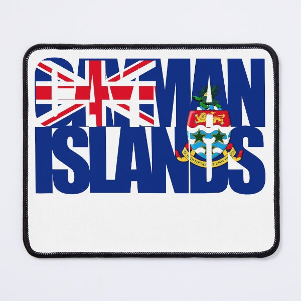 Item preview, Cayman Islands UK Caribbean Flag design drawing designed and sold by VacationCity.
