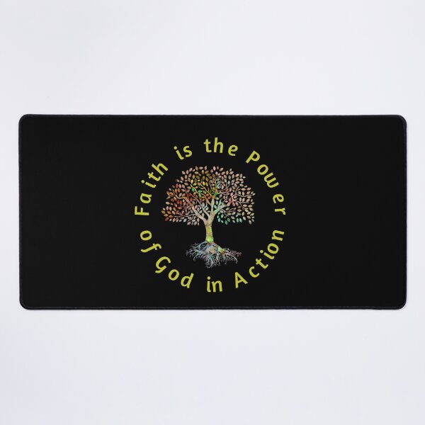 Item preview, Faith Is Power Tree of Life designed and sold by Peggy Lindstrom.