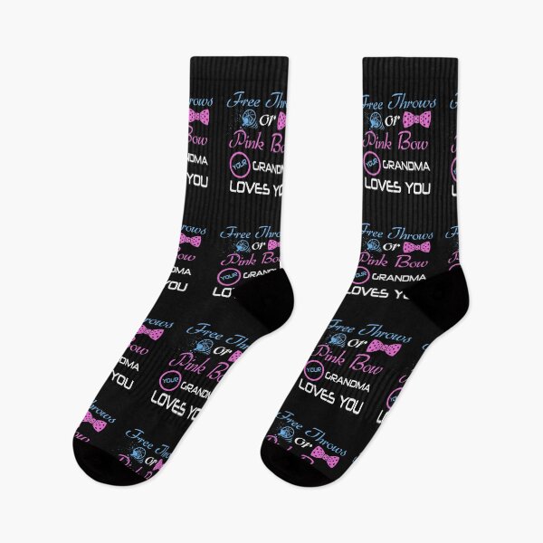 Item preview, Free Throws Or Pink Bows Grandma Loves You Gender Reveal Party designed and sold by wasimedox.