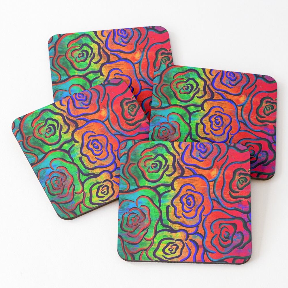 Item preview, Coasters (Set of 4) designed and sold by Colorfully-PKC.
