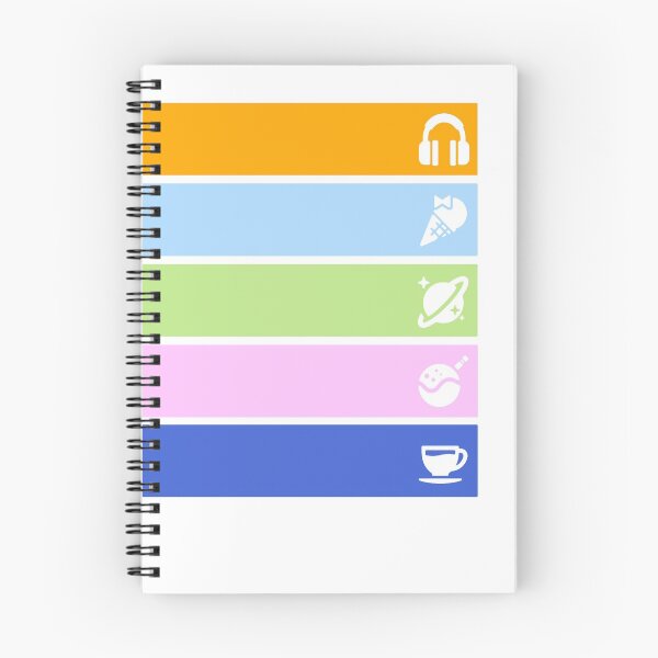 Item preview, Liella! member colors with icons designed and sold by -Azuki-.