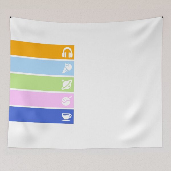 Item preview, Liella! member colors with icons designed and sold by -Azuki-.