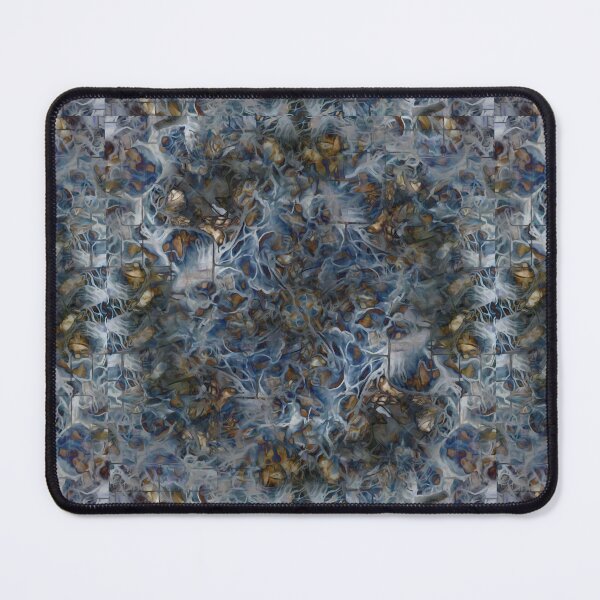 Item preview, Blue and Gold Fractal Design designed and sold by Emily-Sue-Crew.
