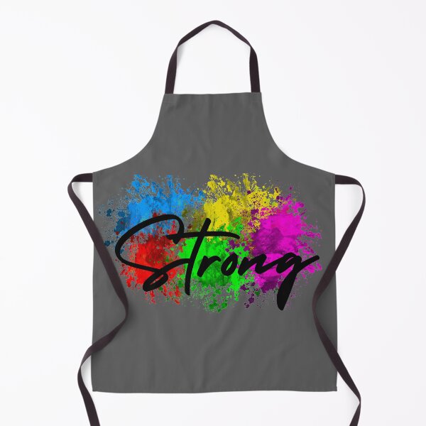 Item preview, Attitude Is Everything | Strong | Gray Background designed and sold by Rainbows Rock.