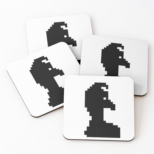 Item preview, Chess Knight Pixel Art designed and sold by LittleDollGames.