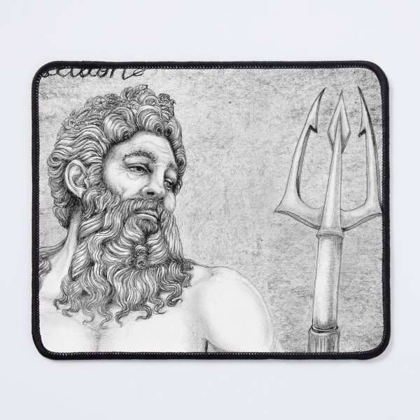 Item preview, The Greek God Poseidon designed and sold by PtahRaeArt.