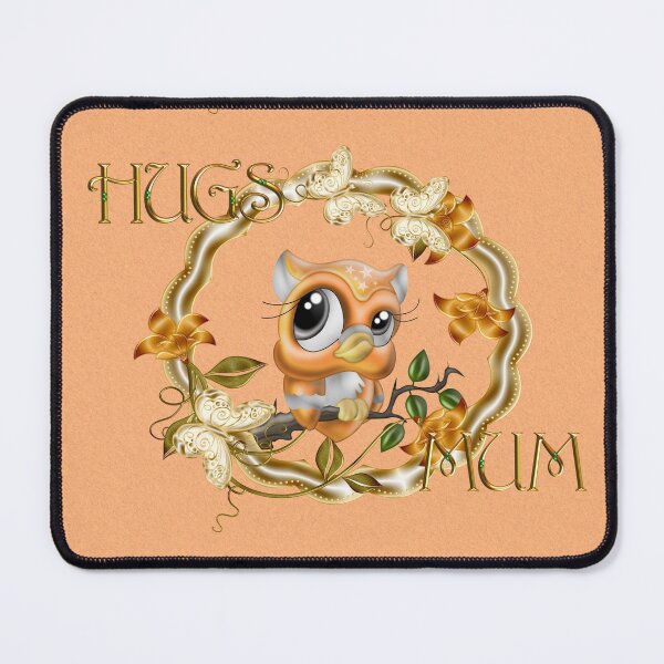 Item preview, A Hug For Mum, fantasy owl. designed and sold by LoneAngel.