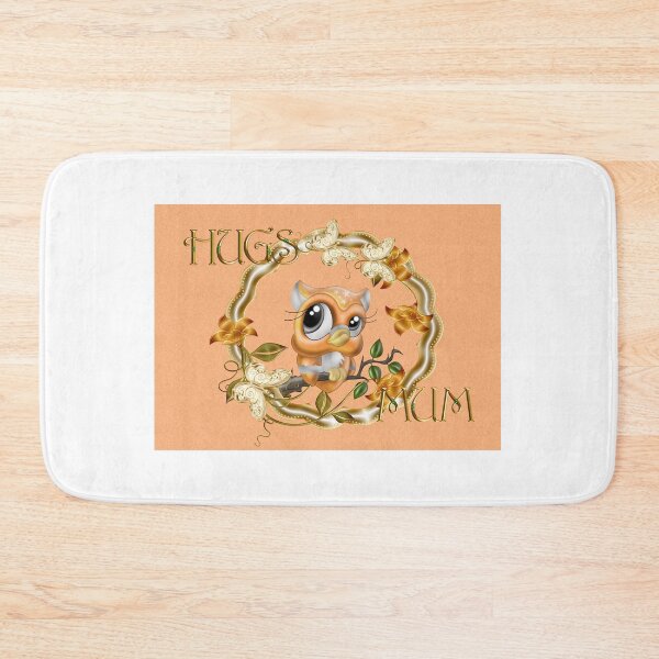 Item preview, A Hug For Mum, fantasy owl. designed and sold by LoneAngel.