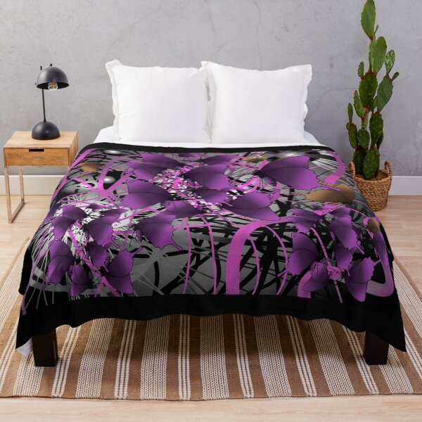 Item preview, Butterfly Patterns Purples designed and sold by joanstratton.