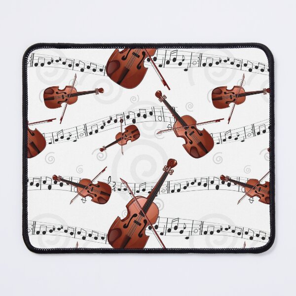 Item preview, Violin Music Notes Patten designed and sold by VintageViolet79.