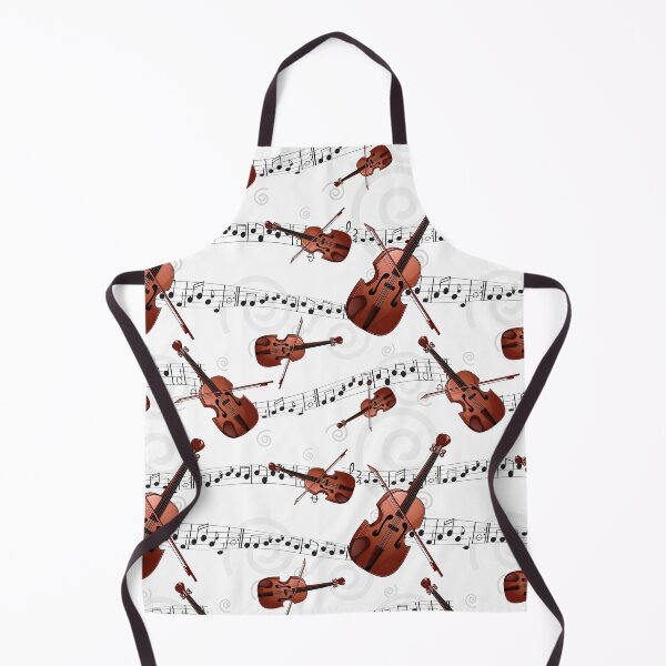 Item preview, Violin Music Notes Patten designed and sold by VintageViolet79.