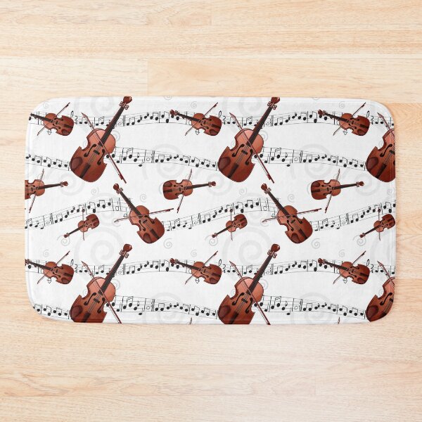Item preview, Violin Music Notes Patten designed and sold by VintageViolet79.