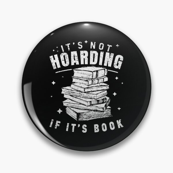 Item preview, It Not Hoarding If It Is Book designed and sold by ValleyGreenShop.