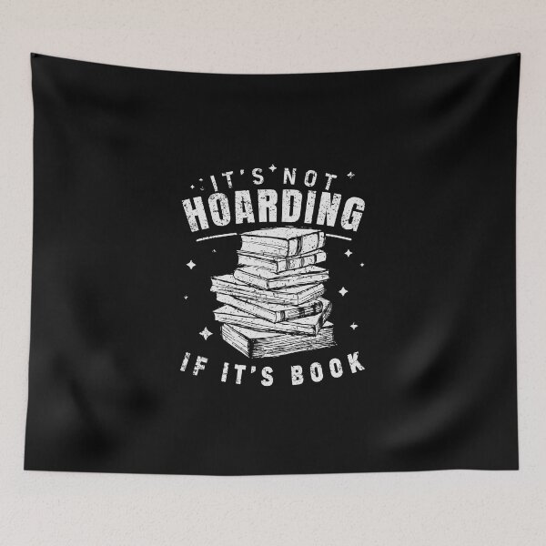 Item preview, It Not Hoarding If It Is Book designed and sold by ValleyGreenShop.