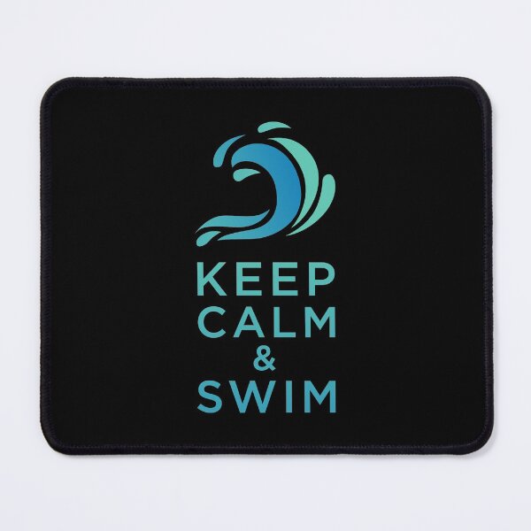 Item preview, Keep Calm and Swim - Swimming Quotes designed and sold by swimarts.