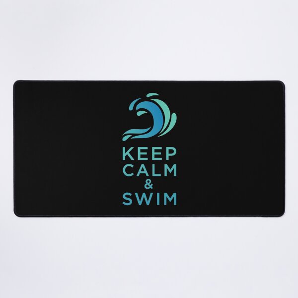 Item preview, Keep Calm and Swim - Swimming Quotes designed and sold by swimarts.