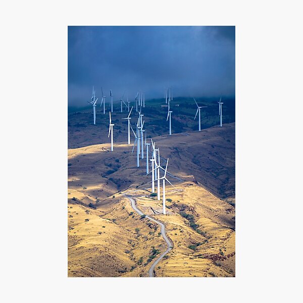 March of the Windmills Photographic Print