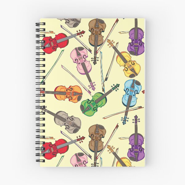 Item preview, Vintage Colorful Violin designed and sold by VintageViolet79.