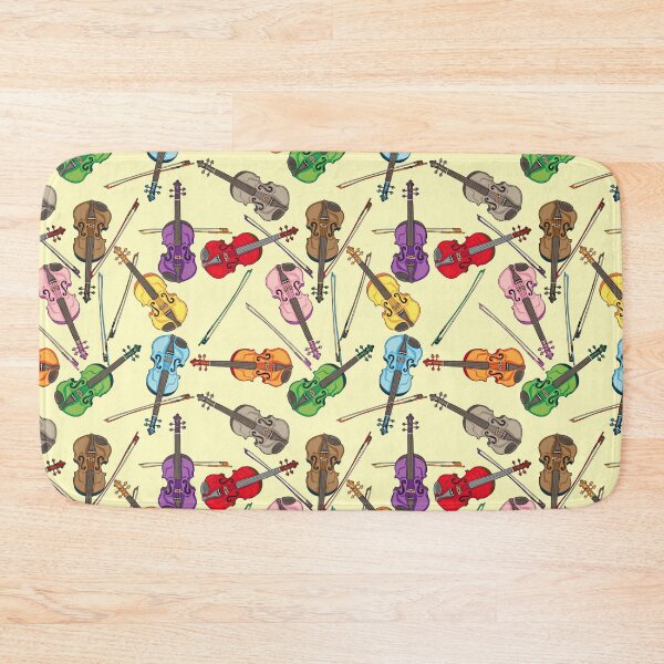 Item preview, Vintage Colorful Violin designed and sold by VintageViolet79.