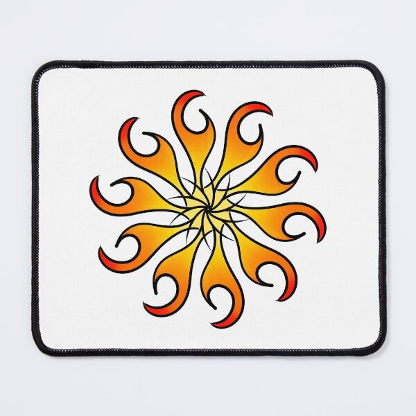 Item preview, Fire Rangoli Design designed and sold by ABS-Originals.