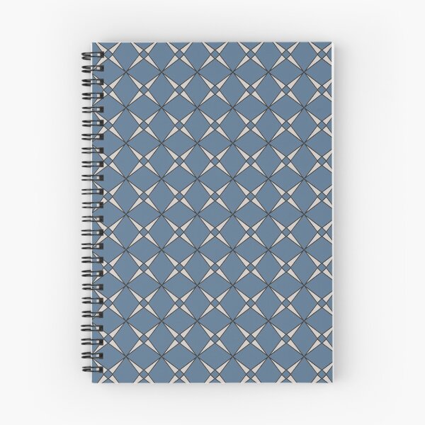 Item preview, Geometric Silver Grey Star on Blue Background designed and sold by KeksWorkroom.