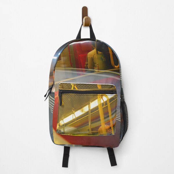 Item preview, Commuters or passengers blurred in motion through window of passing train designed and sold by Brian Scantlebury.