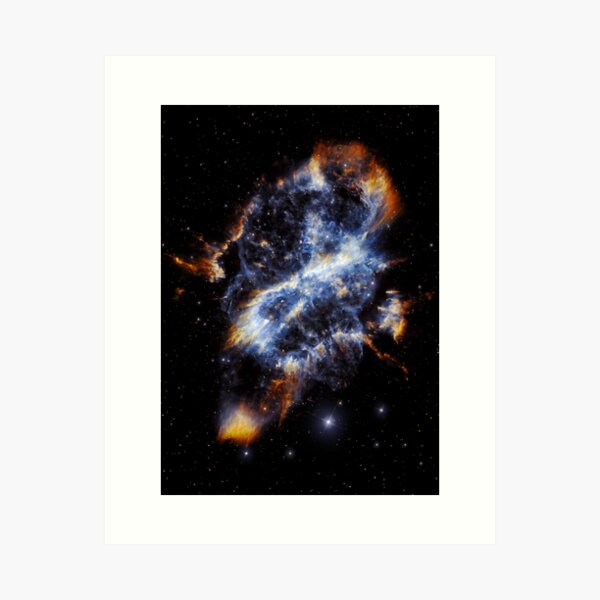 Spiral Planetary Nebula HD (no text only pic) Art Print