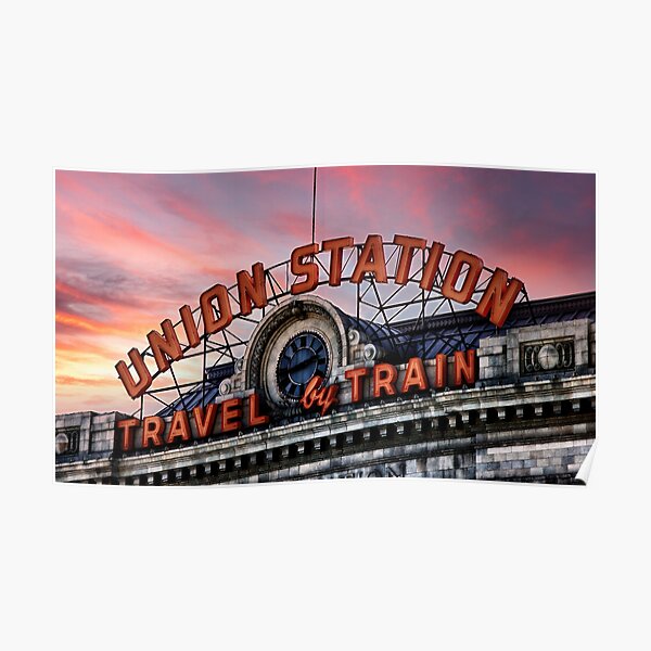 Union Station - Travel by Train Poster
