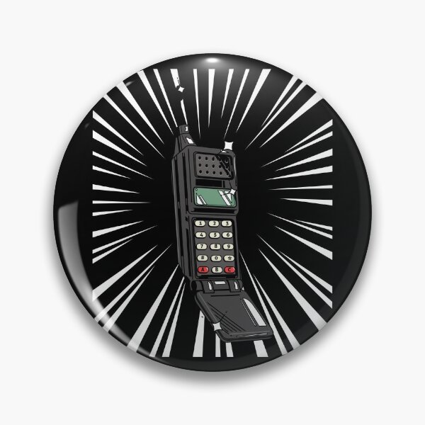 Item preview, Retro Cellphone (white print) designed and sold by Studio-Sy.