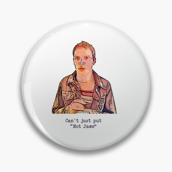 Item preview, Can't just put "Not Jaws" - Jeremy Usbourne quote - Peep Show designed and sold by Bobby Shaftoe.