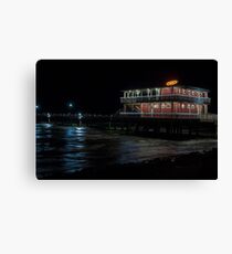 Jimmy's on the ocean Canvas Print