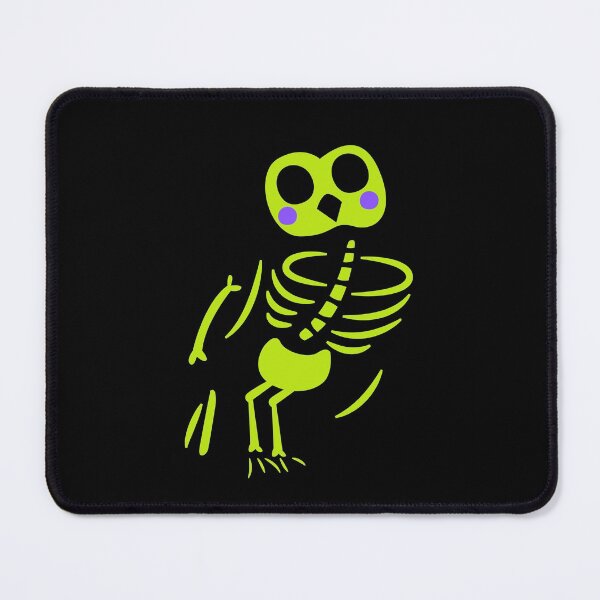 Item preview, Neon Green Skeleton Owl Simple Line Drawing Design designed and sold by EarthArtDesigns.