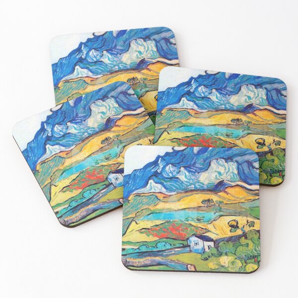Item preview, Les Alpilles, Vincent Van Gogh 1889 designed and sold by Peace,Love & Art.