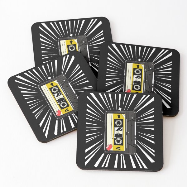 Item preview, Retro Cassette Tape (white print) designed and sold by Studio-Sy.